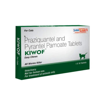 Savavet Kiwof Cat Deworming Tablets